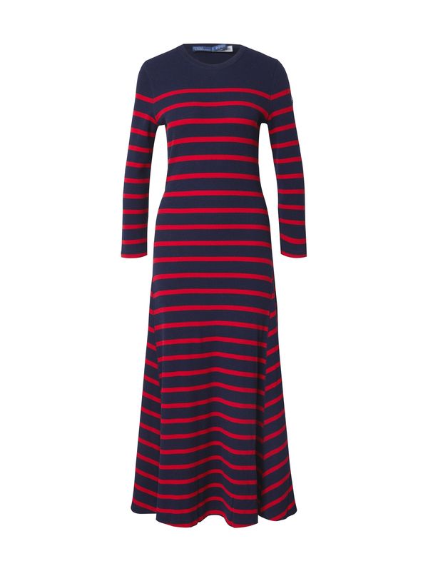 Polo Ralph Lauren Polo Ralph Lauren Pletena haljina  mornarsko plava / crvena