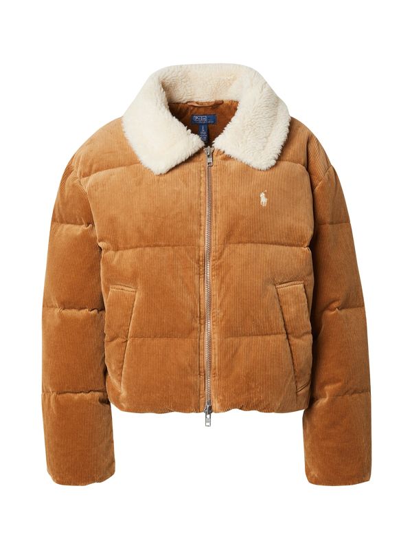 Polo Ralph Lauren Polo Ralph Lauren Prijelazna jakna  boja devine dlake (camel) / bijela