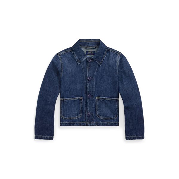 Polo Ralph Lauren Polo Ralph Lauren Prijelazna jakna  plavi traper / svijetloplava