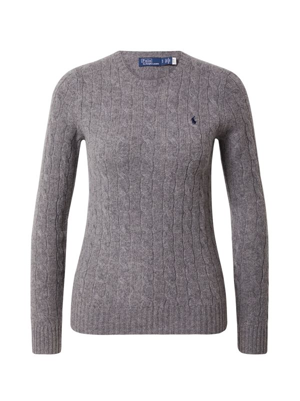 Polo Ralph Lauren Polo Ralph Lauren Pulover 'JULIANNA'  siva melange