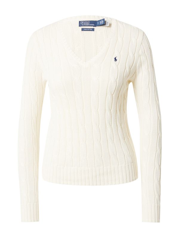 Polo Ralph Lauren Polo Ralph Lauren Pulover 'KIMBERLY'  boja pijeska / tamno plava