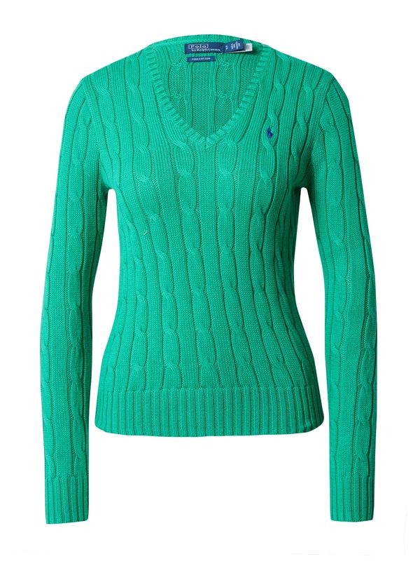 Polo Ralph Lauren Polo Ralph Lauren Pulover 'KIMBERLY'  morsko plava / zelena