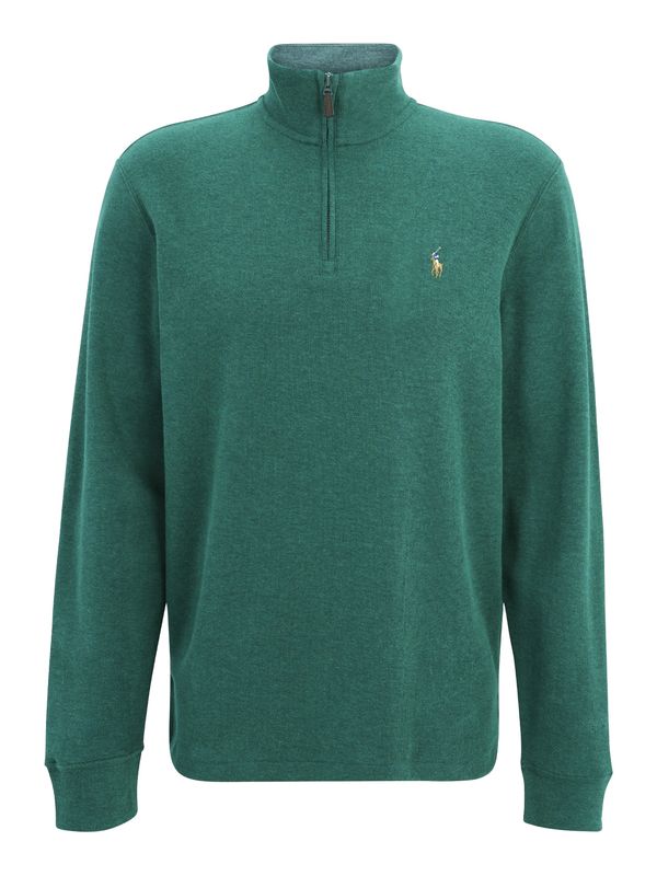 Polo Ralph Lauren Polo Ralph Lauren Sweater majica  boja devine dlake (camel) / plava / kraljevski zelena / bijela