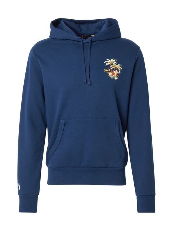 Polo Ralph Lauren Polo Ralph Lauren Sweater majica  morsko plava / smeđa / žuta / zelena