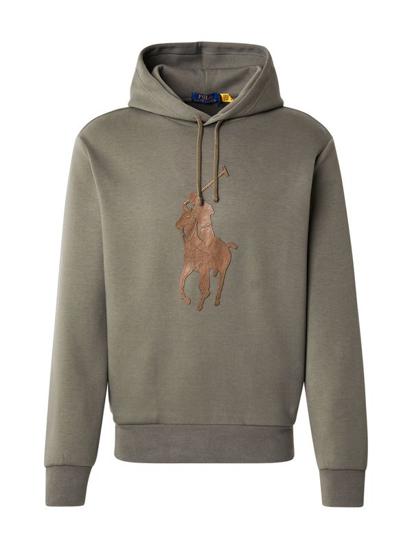Polo Ralph Lauren Polo Ralph Lauren Sweater majica  smeđa / zelena