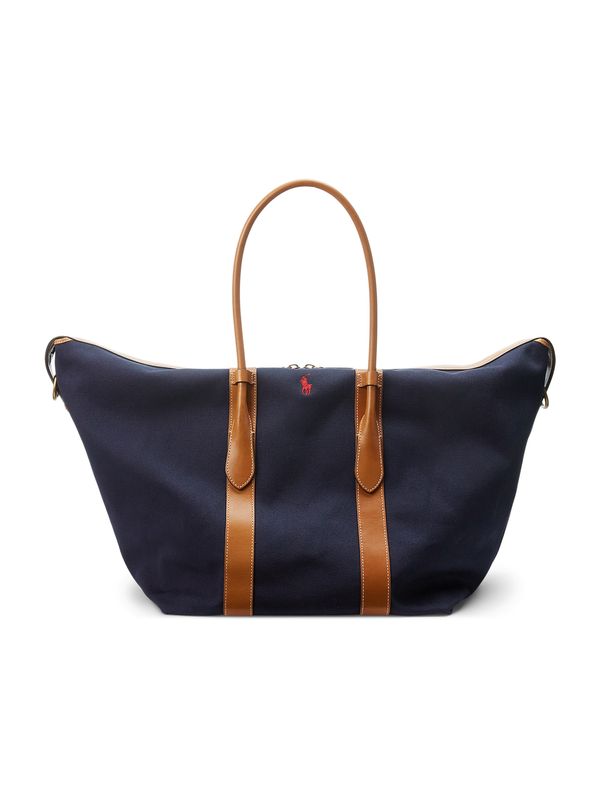 Polo Ralph Lauren Polo Ralph Lauren Vikend torba  mornarsko plava / konjak