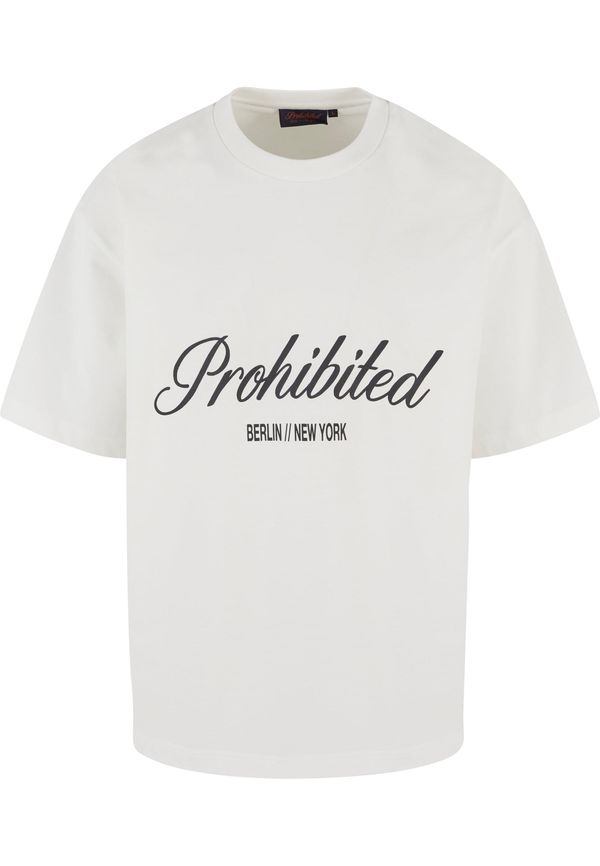 Prohibited Prohibited Majica  crna / bijela