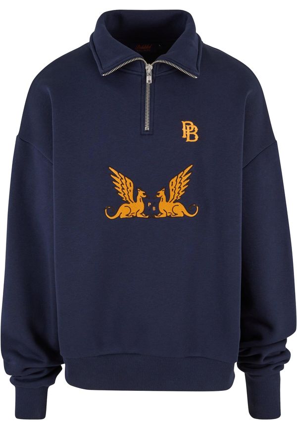 Prohibited Prohibited Sweater majica 'Griffin'  tamno plava / šafran / crna