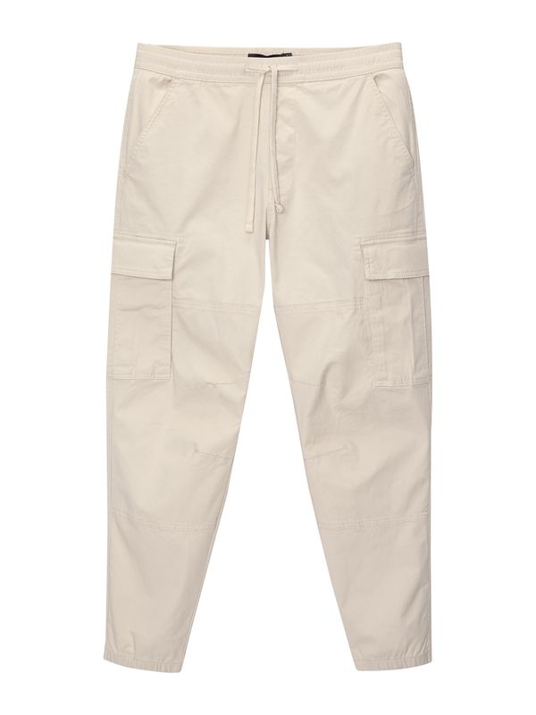 Pull&Bear Pull&Bear Cargo hlače  prljavo bijela