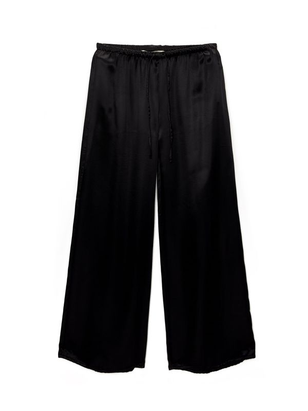 Pull&Bear Pull&Bear Hlače  crna