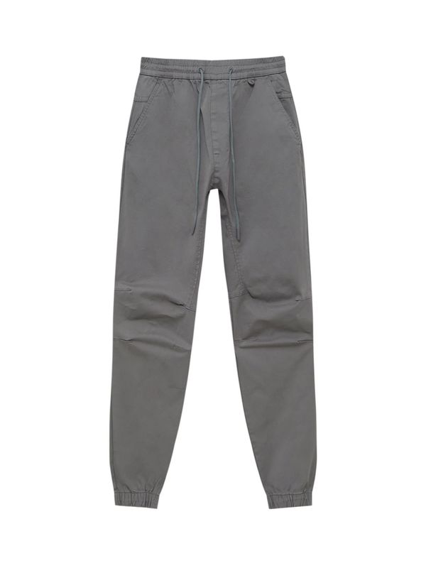 Pull&Bear Pull&Bear Hlače  grafit siva