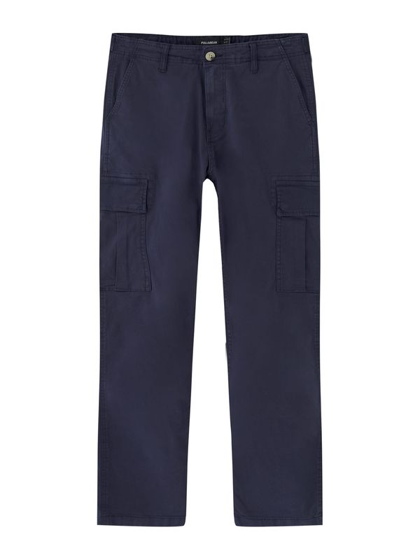 Pull&Bear Pull&Bear Hlače  mornarsko plava