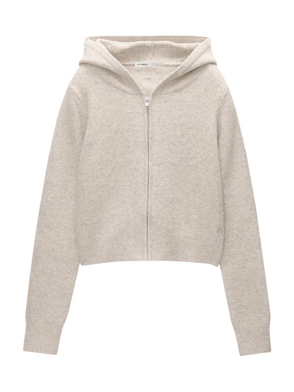 Pull&Bear Pull&Bear Kardigan  bež melange