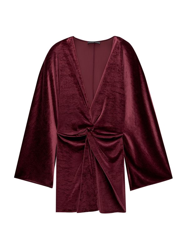 Pull&Bear Pull&Bear Koktel haljina  burgund