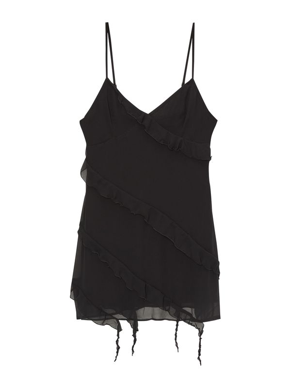 Pull&Bear Pull&Bear Koktel haljina  crna