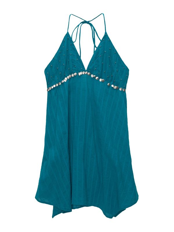 Pull&Bear Pull&Bear Ljetna haljina  petrol