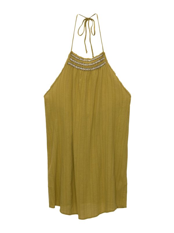 Pull&Bear Pull&Bear Ljetna haljina  srebrno siva / maslinasta / crna