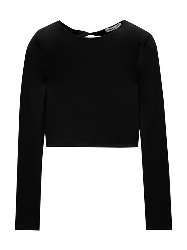 Pull&Bear Pull&Bear Majica  crna