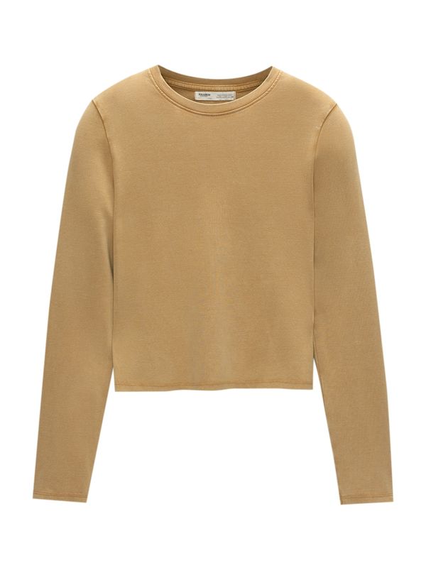 Pull&Bear Pull&Bear Majica  senf