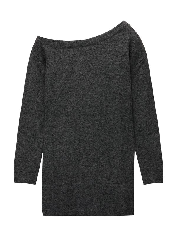 Pull&Bear Pull&Bear Pletena haljina  antracit siva