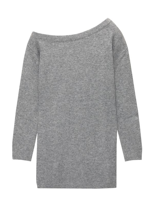 Pull&Bear Pull&Bear Pletena haljina  siva