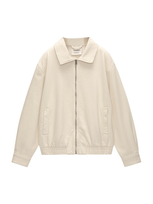 Pull&Bear Pull&Bear Prijelazna jakna  boja pijeska