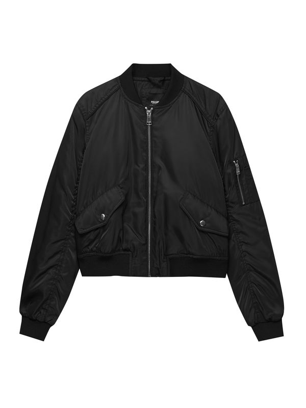 Pull&Bear Pull&Bear Prijelazna jakna  crna