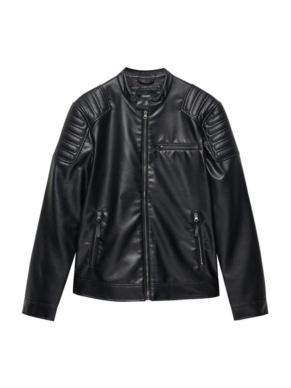 Pull&Bear Pull&Bear Prijelazna jakna  crna