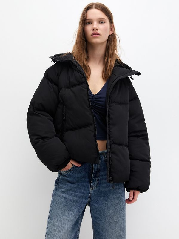 Pull&Bear Pull&Bear Prijelazna jakna  crna