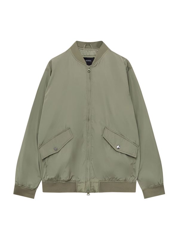 Pull&Bear Pull&Bear Prijelazna jakna  kaki