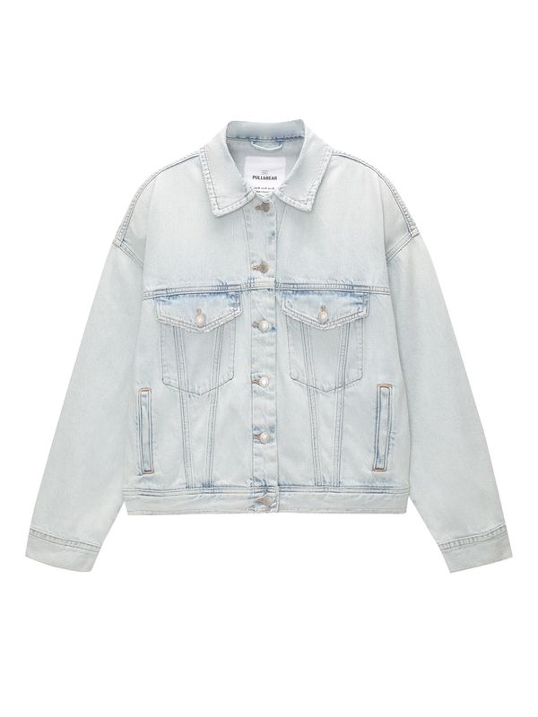Pull&Bear Pull&Bear Prijelazna jakna  plavi traper