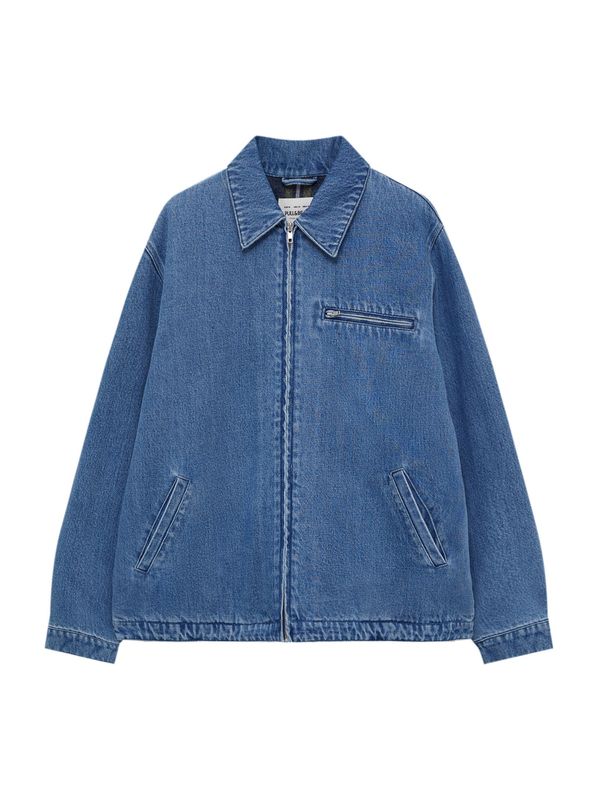 Pull&Bear Pull&Bear Prijelazna jakna  plavi traper