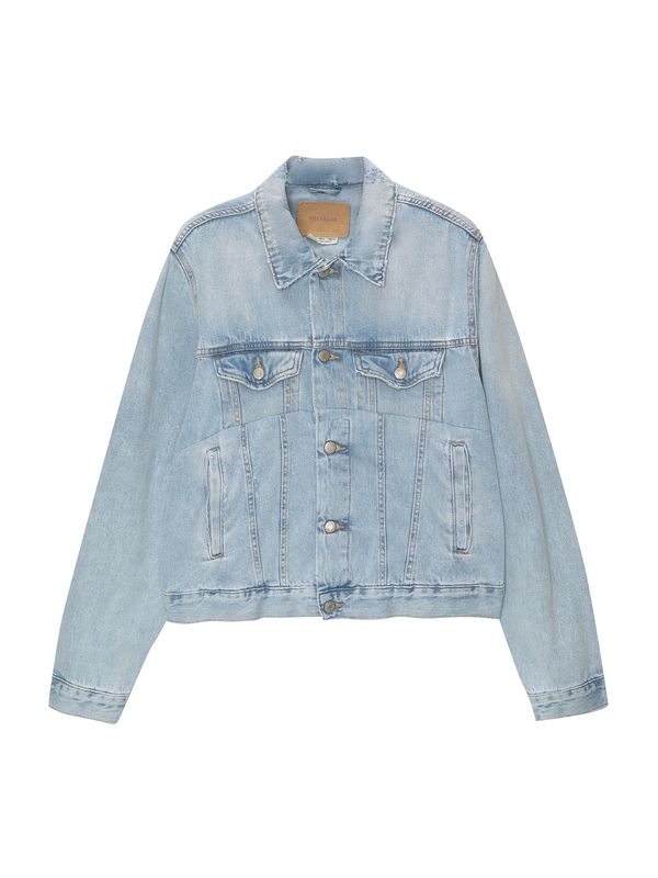 Pull&Bear Pull&Bear Prijelazna jakna  svijetloplava