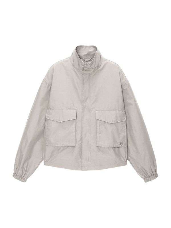 Pull&Bear Pull&Bear Prijelazna jakna  svijetlosiva