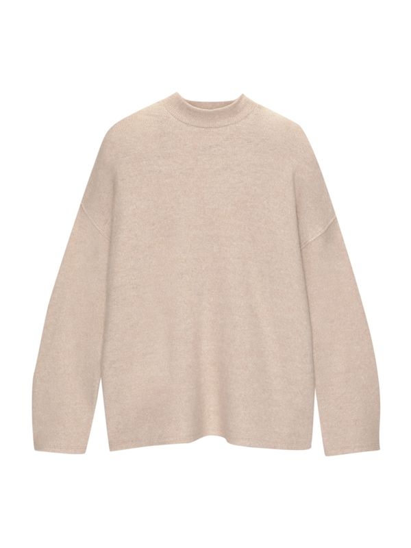 Pull&Bear Pull&Bear Pulover  bež siva