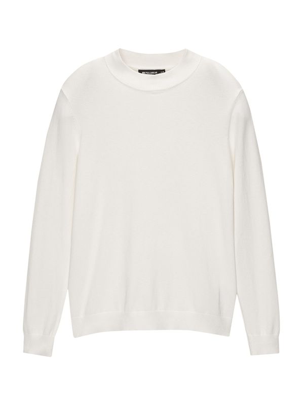 Pull&Bear Pull&Bear Pulover  bijela