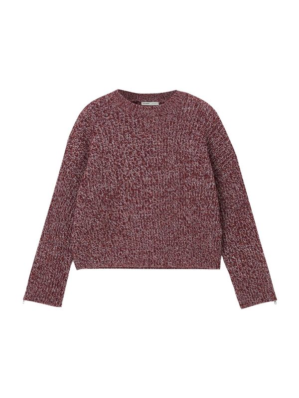 Pull&Bear Pull&Bear Pulover  boja vina / bijela