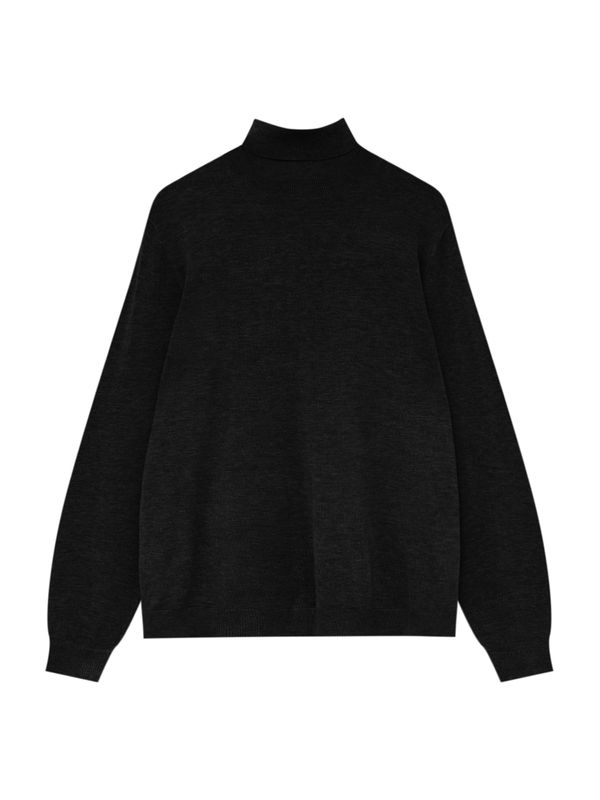 Pull&Bear Pull&Bear Pulover  crna