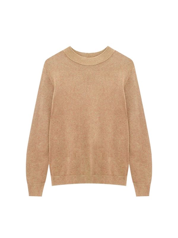 Pull&Bear Pull&Bear Pulover  moka smeđa