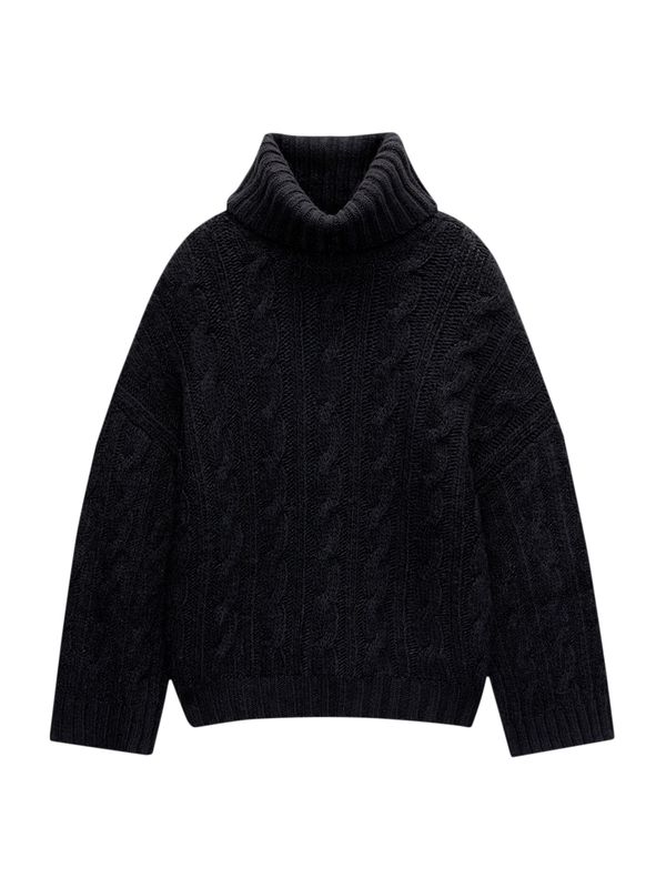 Pull&Bear Pull&Bear Pulover  mornarsko plava