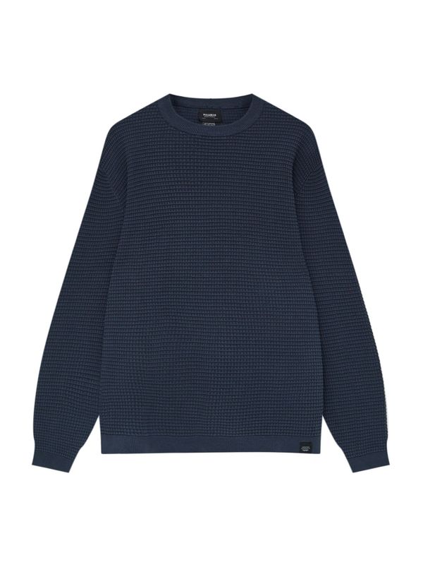 Pull&Bear Pull&Bear Pulover  mornarsko plava