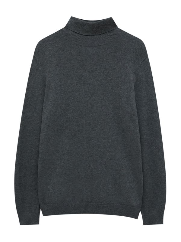 Pull&Bear Pull&Bear Pulover  tamno zelena
