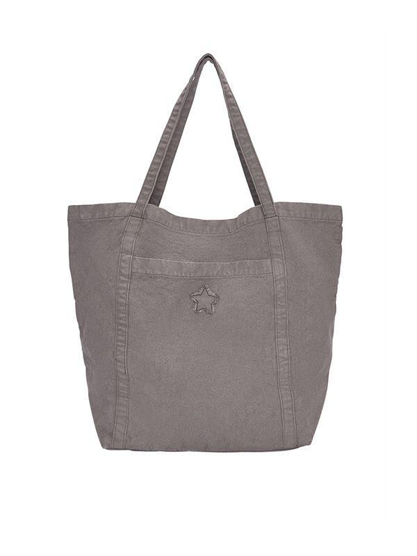 Pull&Bear Pull&Bear Shopper torba  boja blata