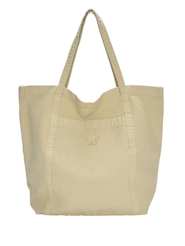 Pull&Bear Pull&Bear Shopper torba  kaki