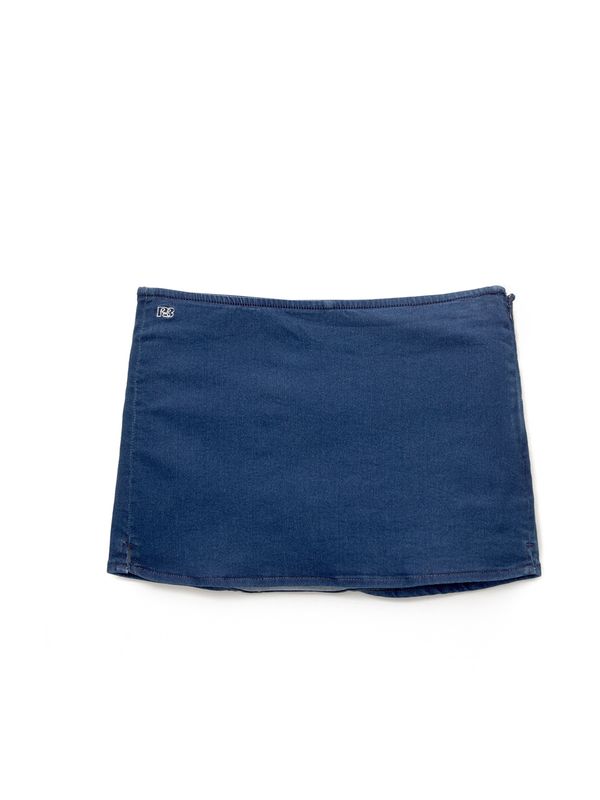 Pull&Bear Pull&Bear Suknja  tamno plava / bijela