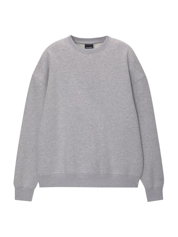Pull&Bear Pull&Bear Sweater majica  siva melange