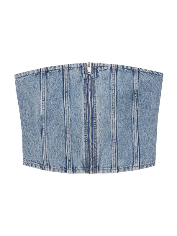 Pull&Bear Pull&Bear Top  plavi traper