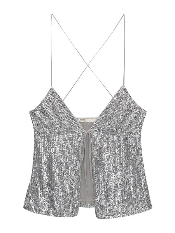 Pull&Bear Pull&Bear Top  srebro