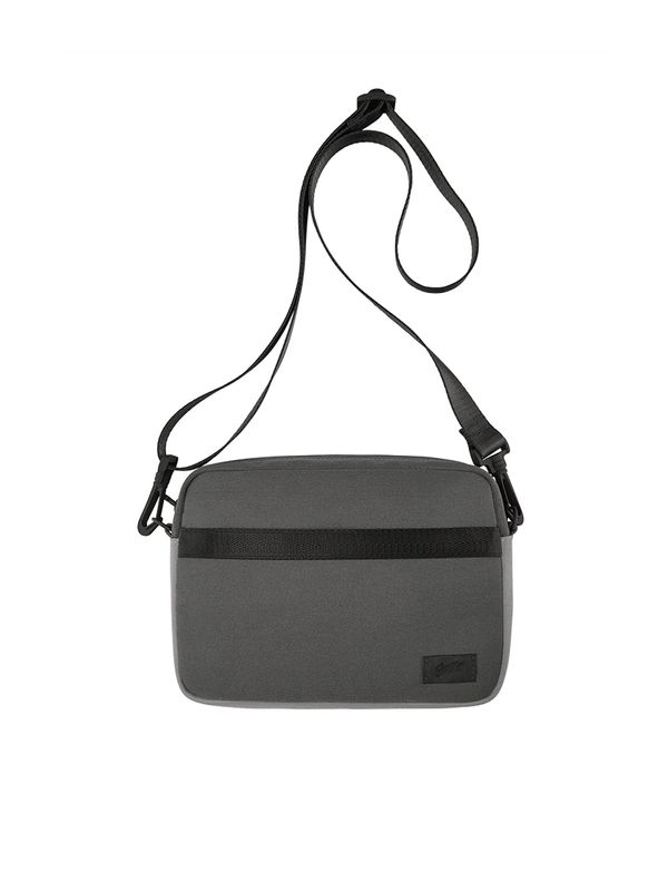 Pull&Bear Pull&Bear Torba preko ramena 'STWD'  siva / crna