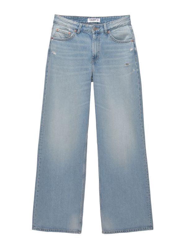 Pull&Bear Pull&Bear Traperice  plavi traper
